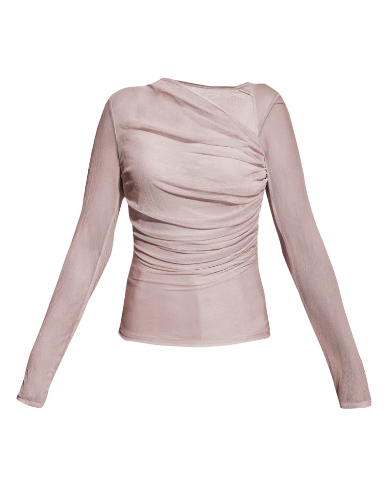 Front of a size 3XL DEANNA TOP in Ballet Pink by AS by DF. | dia_product_style_image_id:273559
